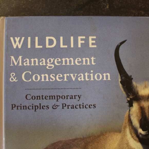 WildLife Management & Conservation Contemporary Principles & Practices HardCover - Picture 4 of 13